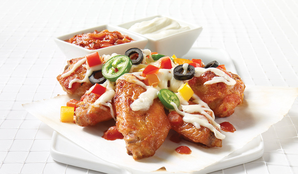 Olymel nachos-style chicken wings